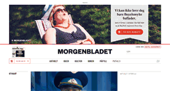 Desktop Screenshot of morgenbladet.no